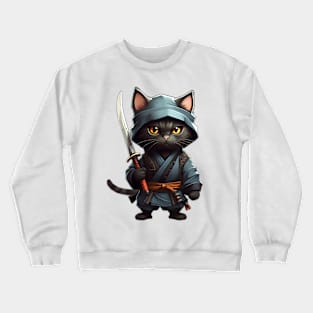 Ninja Kitty Crewneck Sweatshirt